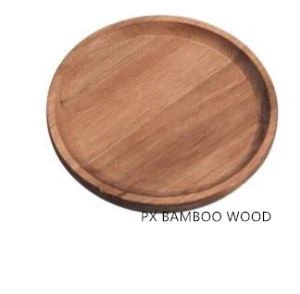 Porcellana fornitore giapponese stile rotondo in legno di acacia vassoio di sushi