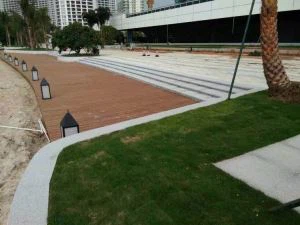 Progetto di bambù Decking In Bay